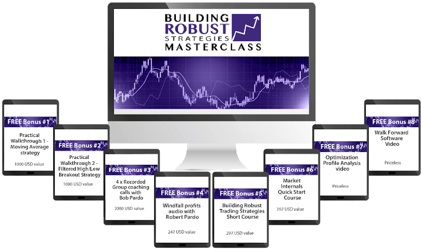 The Masterclass and its 8 bonuses