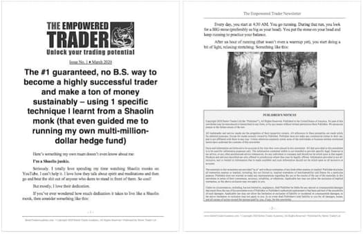 Empowered Trader Issue #1