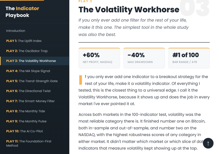 The interactive online edition of The Indicators Playbook