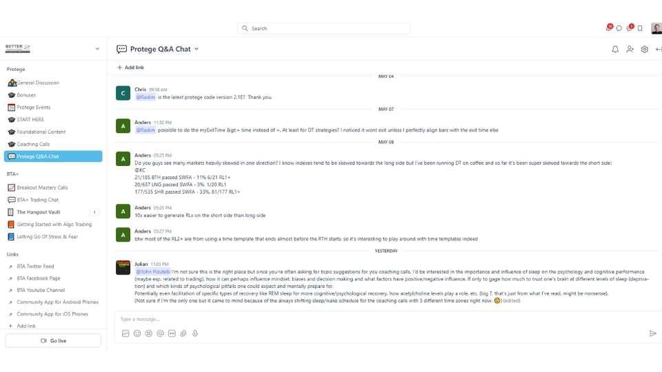 Inner Circle Community - Protégé